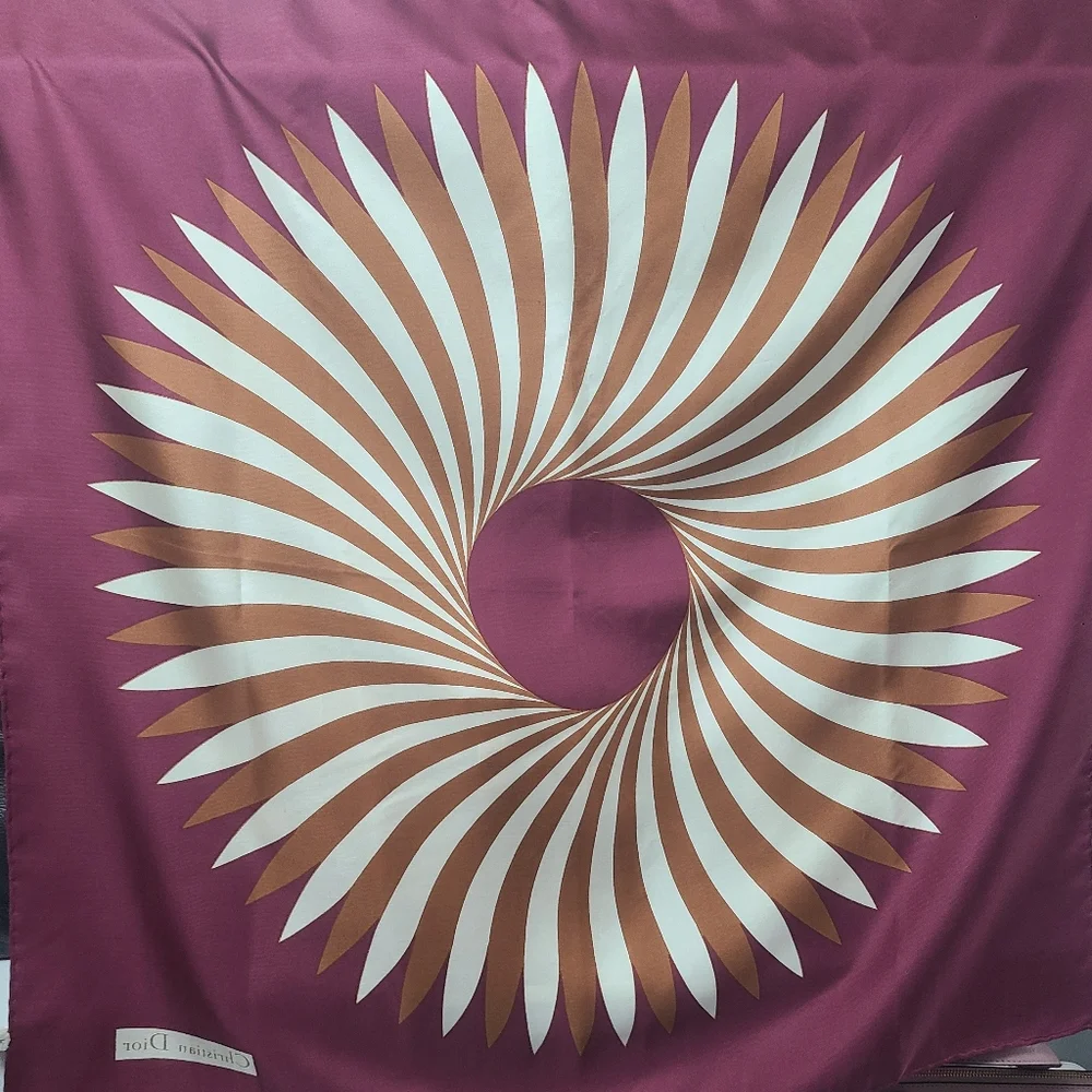 Christian Dior Silk Foulard/Scarf/Handkerchief- Great Condition